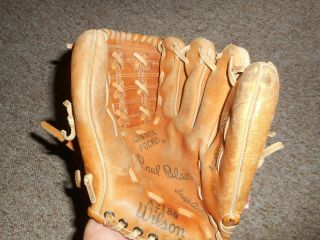 Vintage Wilson A2180 Paul Blair Autograph Model Leather Baseball Glove 11 " Rh