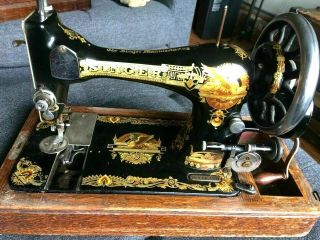 Singer Hand Crank Sewing Machine