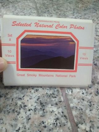 Great Smoky Mountains National Park,  Vintage Photographs 10 Views,  Set A