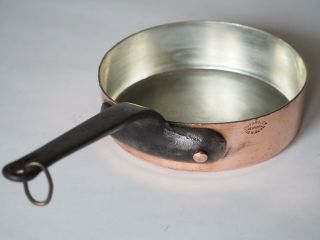 Antique Duparquet Copper Saute Pan - Professionally Retinned