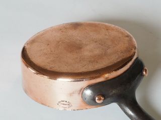 Antique Duparquet Copper Saute Pan - Professionally Retinned 2