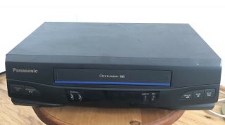 Panasonic Omnivision Pvq V201 Vcr Vhs Player Recorder Vintage