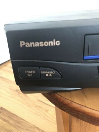 PANASONIC OMNIVISION PVQ V201 VCR VHS PLAYER RECORDER VINTAGE 3
