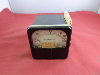 Vintage 1950s Roller - Smith Voltage Meter With Electrical Mapping