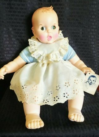 Vintage Gerber Baby Doll 1970 Flirty Follow Me Googly Eyes 17 "