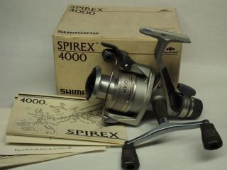 Shimano Spirex 4000r One Hand Cast - Rear Drag Sr - 4000r - Vintage