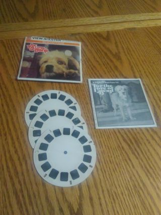 Viewmaster For The Love Of Benji Packet Booklet 3 Reels Dog Vintage Toy Puppy