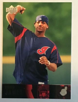 2003 Upper Deck Lebron James Rookie Sp7 Cleveland Indians