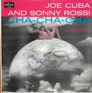 Joe Cuba & Sonny Rossi,  Cha Cha Cha Vintage Vinyl Lp -