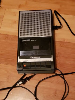 Vintage Slim Line Panasonic Rq - 2734 Portable Cassette Tape Player Recorder
