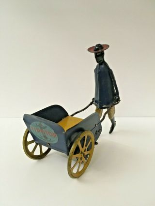Strauss Antique Tip Top Porter Tin Wind - Up Toy