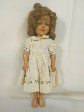 Vintage Shirley Temple Doll Ideal St - 12 Sleepy Eyes