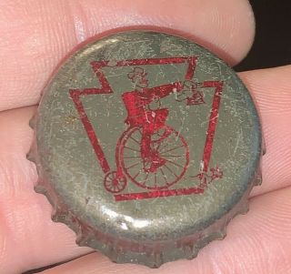 Vintage Cork Lined Beer Bottle Cap Crown Pa Tax Paid William Gretz Brewing Co