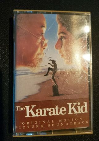 Vintage Cassette Tape The Karate Kid Soundtrack (1984) 822 213 - 4 M - 1
