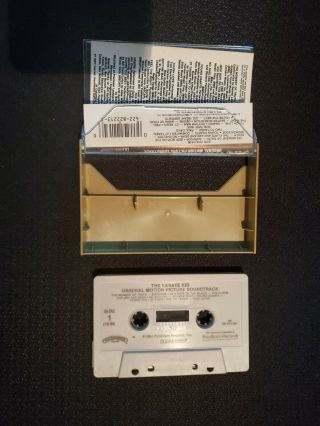 Vintage Cassette Tape THE KARATE KID Soundtrack (1984) 822 213 - 4 M - 1 2