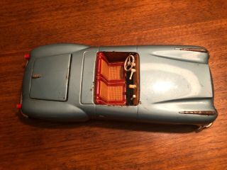 ANTIQUE TIN TOY JNF GIGANT NEUHIERL WESTERN GERMANY CABRIOLET PACKARD CAR 2