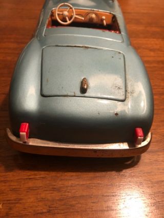 ANTIQUE TIN TOY JNF GIGANT NEUHIERL WESTERN GERMANY CABRIOLET PACKARD CAR 3