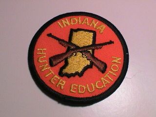Indiana Safe Hunter Education Idnr Division Of Wildlife Deer Gun Hunting Patch