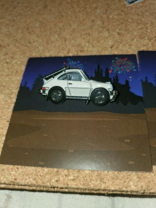 Leen Customs Rally Porsche With Backing Card That Belongs To It.