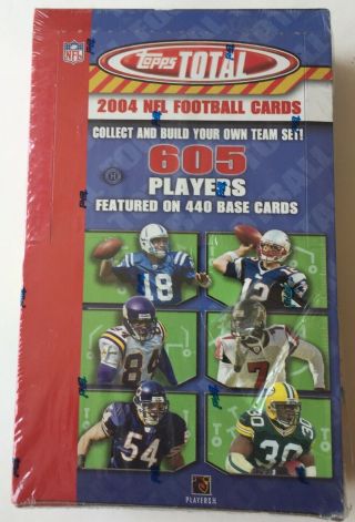 2004 Topps Total Football Hobby Box