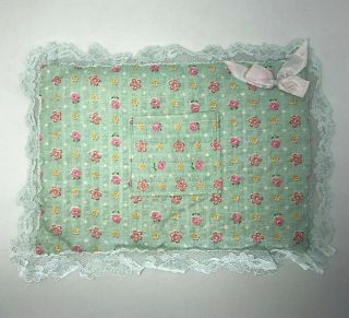 Vintage Tooth Fairy Pillow Handmade Lace Shabby Chic Cottage Charming Floral