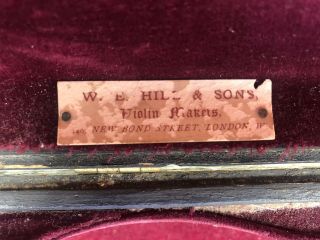 W.  E.  Hill & Sons Antique Viola Case
