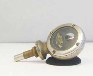 Vintage Boyce Motometer Midget Model Patented Car Radiator Cap & Hood Ornament