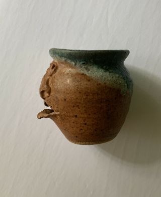 Vintage Mini Vase Facial Face