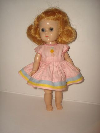 Vtg 1952 Ginny Vogue Doll Connie Kindergarten Series 25 Fit Mdm Alex/muffie/8 "
