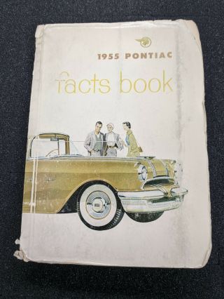 1955 Pontiac Dealer Facts Book Chieftain Star Chief Catalina Rare Auto
