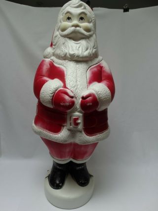 Vintage Empire Santa Claus Illuminated Blow Mold 21 " Christmas Decor Htf W/ Box