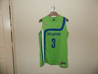 Vintage Nike Green Jersey Atlanta Hawks Shareef Abdur - Rahim,  Men Xl