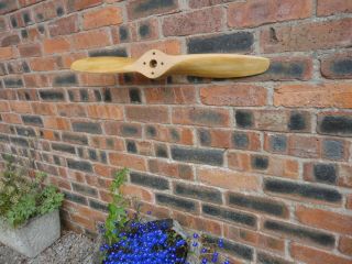 Lovely Full Length Laminated Wooden Aircraft Propeller Stamped - - Target Drone ?