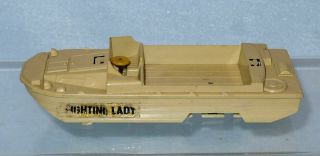 Vintage Remco Fighting Lady Battery Operated Battleship Duck,  Toy Part