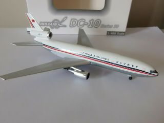 Aeroclassics China Airlines Dc - 10 - 30 Diecast 1/400 Model N54643