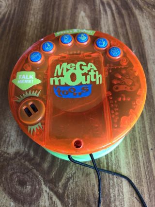 Vintage 1995 Mega Mouth Toons Voice Amp - Sound Effects Explosions