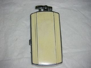 Vintage RONSON Art Deco Lighter w Cigarette Case 2