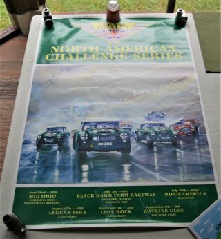 Team Healey 1990 North American Challenge Signed Geoffrey Healey & Drivers