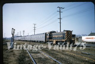 Slide Sp Southern Pacific 1030 San Francisco Ca Kodachrome 1957
