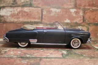 DANBURY 1/24 SCALE 1950 STUDEBAKER CHAMPION CONVERTIBLE WITH TITLE 3