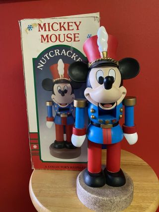 Vintage Disney Mickey Mouse Nutcracker By Kurt Adler
