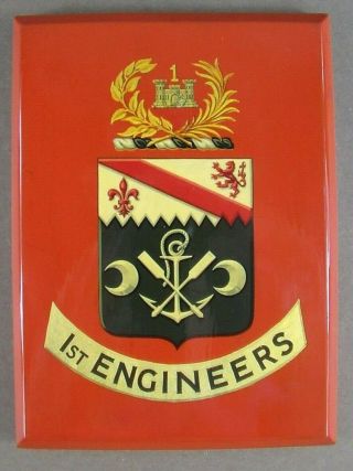 Vintage 1st Engineers Lacquer Wall Plaque Henry Potter & Co London 3