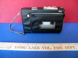 Vintage Panasonic Personal Cassette Player W/ Case - Model No.  Rq - 356 -