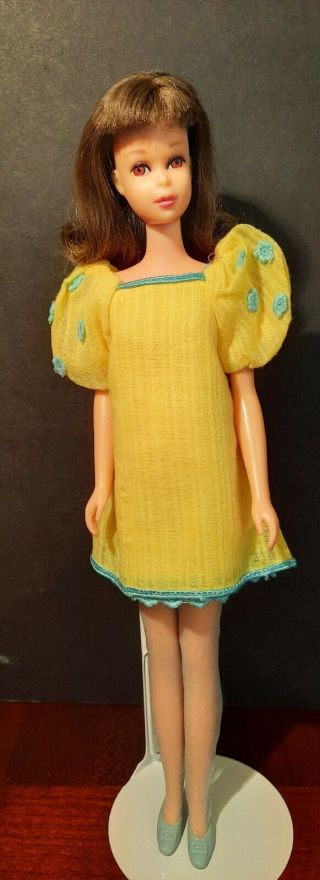 Vintage Barbie Francie In The Yellow Bit 1232