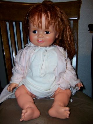 Vintage Ideal Baby Crissy Grow Hair Chrissy Doll Needs Tlc 1973