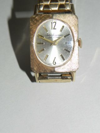 Vintage Jules Jurgensen Watch 10k Gold Filled Swiss Made