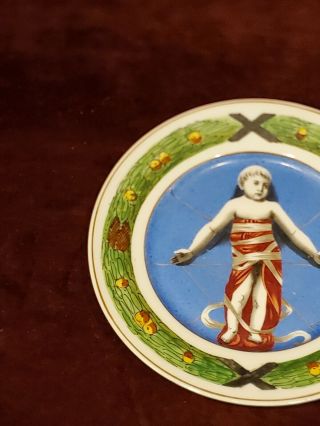 Vintage Richard Ginori Italy Small Collectible Plate 5 - 3/4 