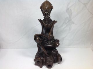 19/20th Chinese Bronze Lohan Figure