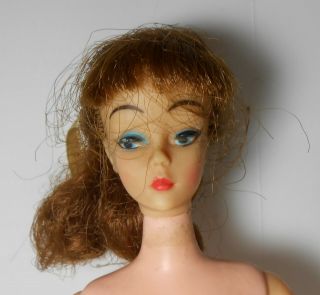 1960 VTG Ideal Mitzi Barbie Clone Doll Nude 2