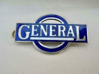 London Transport General Enamel Bus Cap Badge By J.  R.  Gaunt.